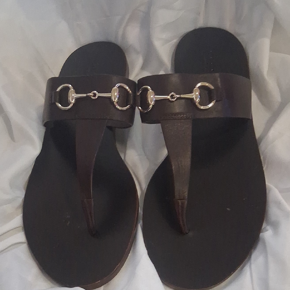 Gucci Brown Sandals
